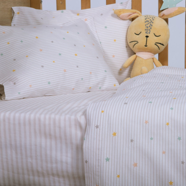 Σεντόνια Κούνιας (Σετ) Nef-Nef Homeware Baby Happy