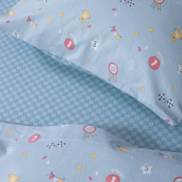 Σεντόνια Κούνιας (Σετ) Nef-Nef Homeware Baby Super Boy