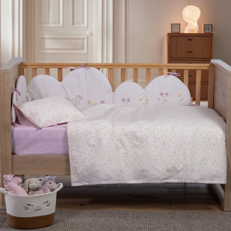 Πάντα Κούνιας (187x40) 2 Όψεων Nef-Nef Homeware Baby Cute & Sweet