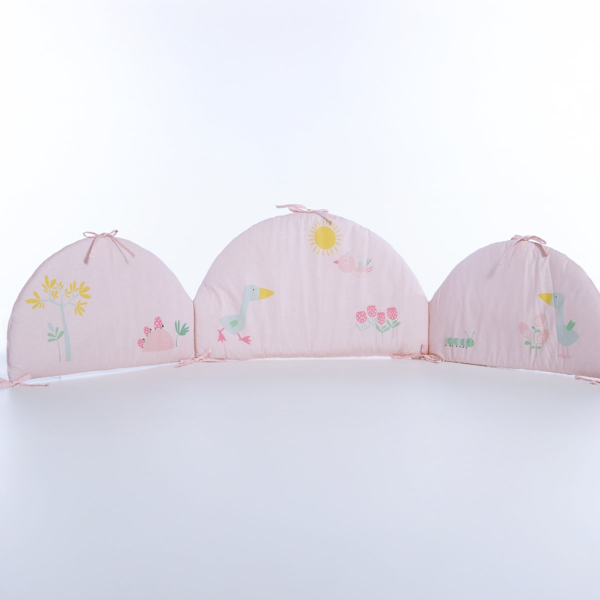 Πάντα Κούνιας (187X40) 2 Όψεων Nef-Nef Homeware Baby Spring Happiness Home Βρεφικά Προίκα Μωρού Πάντες Βρεφικές Spitishop