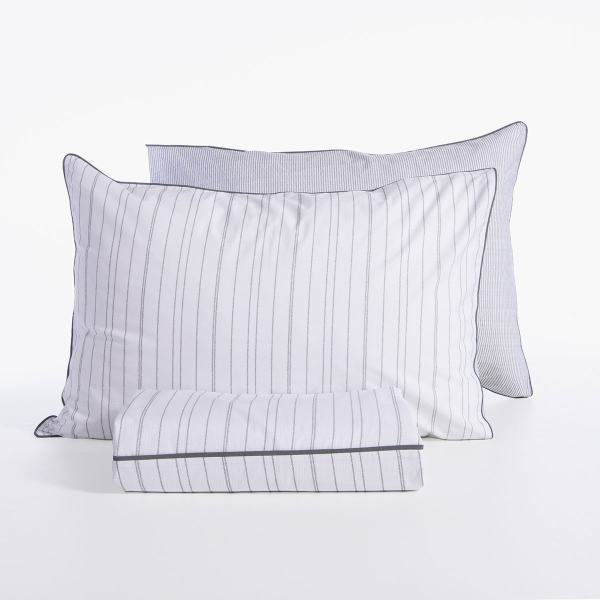 Παπλωματοθήκη Υπέρδιπλη (Σετ 240x230) 2 Όψεων Nef-Nef Homeware Serenity Optimal White