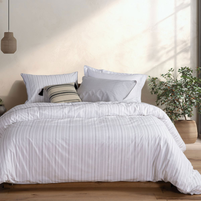 Σεντόνια Υπέρδιπλα (Σετ) Nef-Nef Homeware Serenity Optimal White