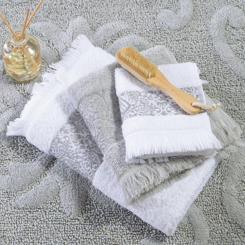 Πετσέτα Χεριών (30x50) Nef-Nef Homeware Jetrix White 500gsm