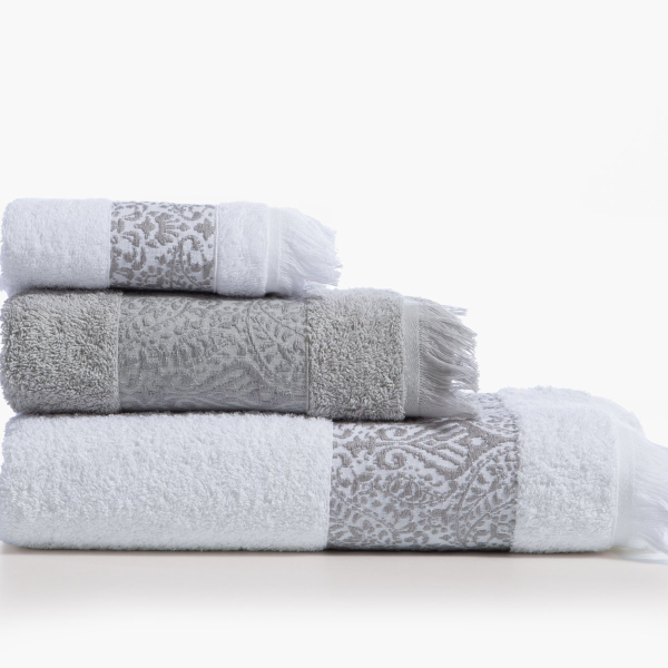 Πετσέτα Σώματος (70x140) Nef-Nef Homeware Jetrix White 500gsm