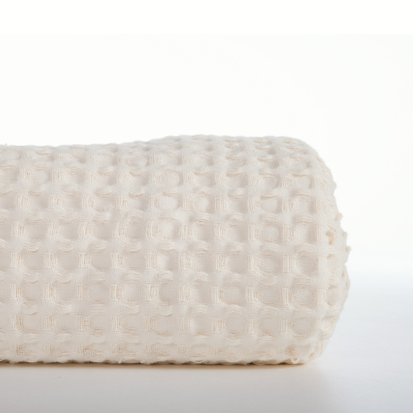 Κουβέρτα Πικέ Ημίδιπλη (180x240) Nef-Nef Homeware New Golf Ecru