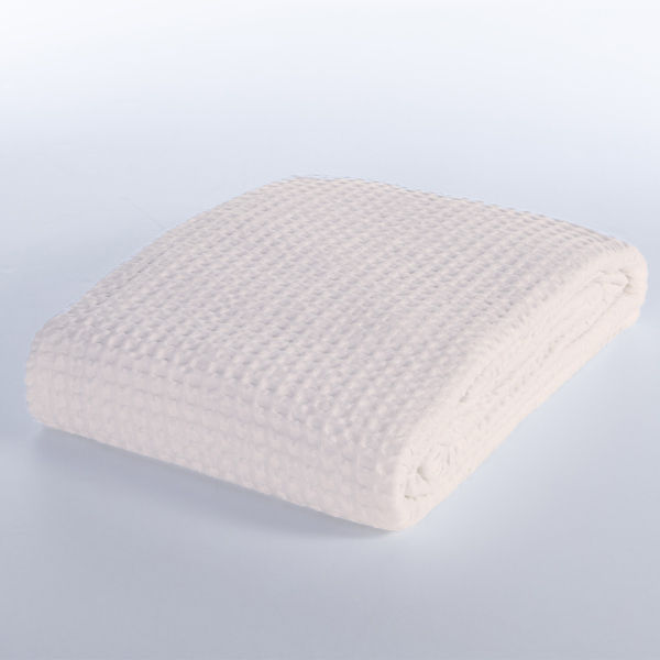 Κουβέρτα Πικέ Ημίδιπλη (180x240) Nef-Nef Homeware New Golf White