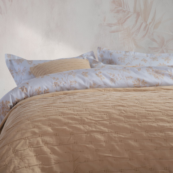 Κουβερτόριο Υπέρδιπλο (230x250) Nef-Nef Homeware Premium Foxy Yellow