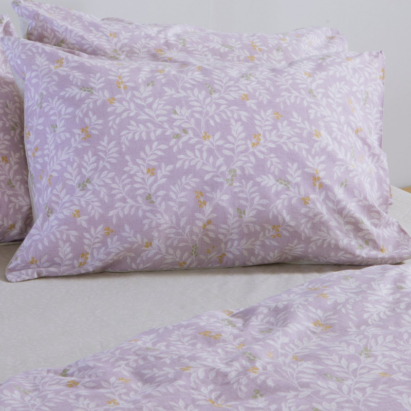 Μαξιλαροθήκη (52x72) Nef-Nef Homeware Smart Cylia Lilac
