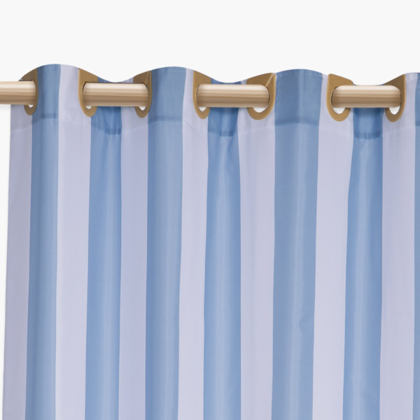 Κουρτίνα Μπάνιου (180x180) Με Τρουκς Nef-Nef Homeware Vertia Denim