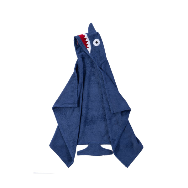 Βρεφική Κάπα (70x120) Nef-Nef Homeware Shark Misty Blue