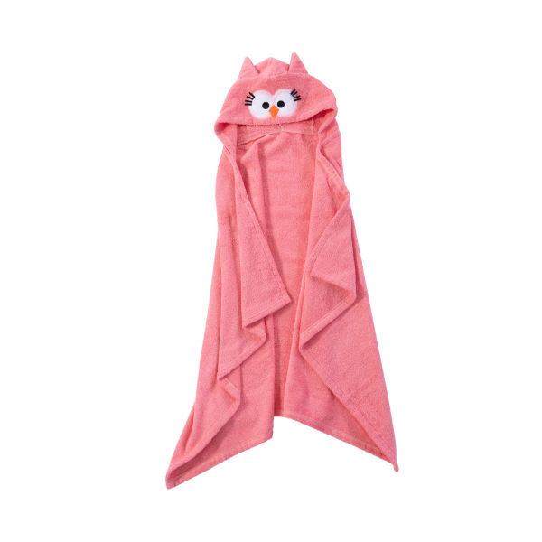 Βρεφική Κάπα (70x120) Nef-Nef Homeware Owl Pink