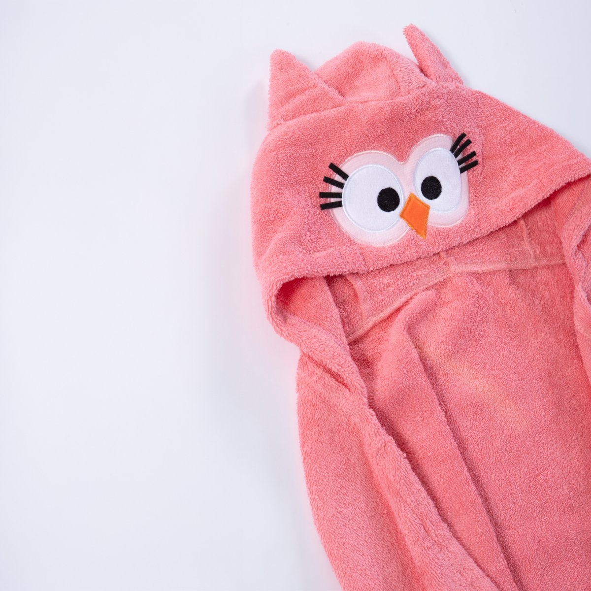 Βρεφική Κάπα (70X120) Nef-Nef Homeware Owl Pink Home Βρεφικά Προίκα Μωρού Κάπες Βρεφικές Spitishop