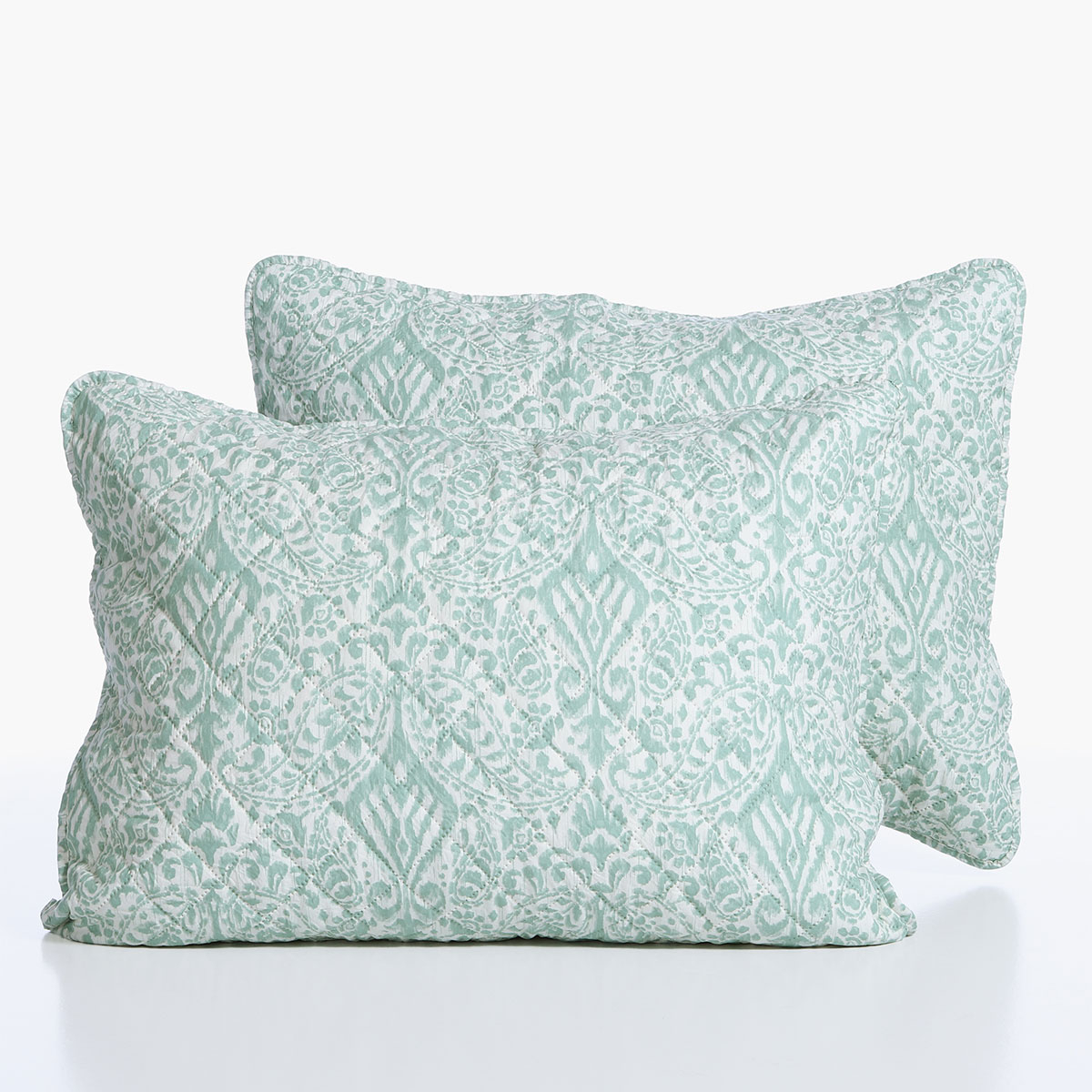 Ζεύγος Μαξιλαροθήκες Καπιτονέ (52X72) Nef-Nef Homeware Jetrix Green Home Λευκά Είδη Κρεβατοκάμαρας Ύπνου Spitishop
