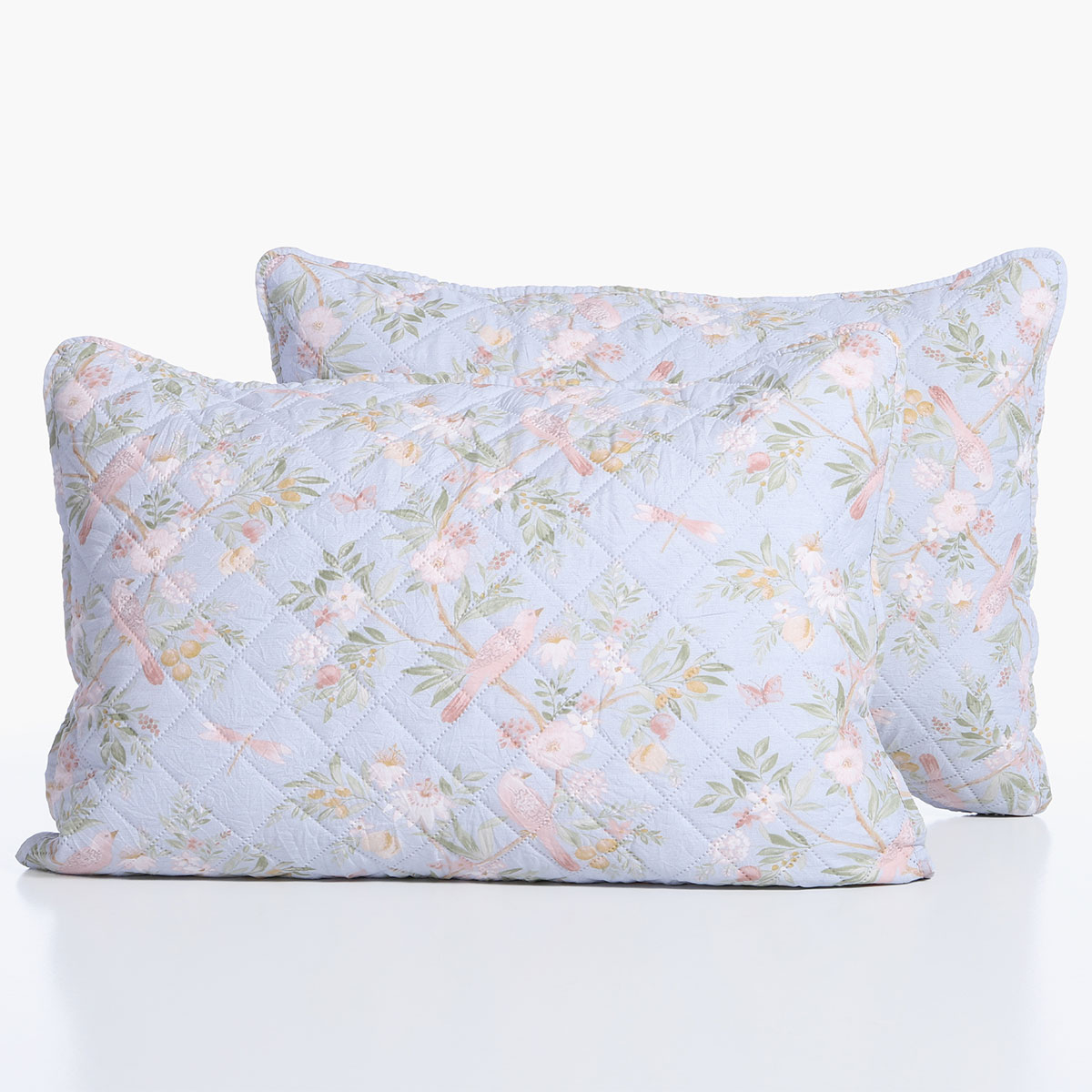 Ζεύγος Μαξιλαροθήκες Καπιτονέ (52X72) Nef-Nef Homeware Dreamel Blue Home Λευκά Είδη Κρεβατοκάμαρας Ύπνου Spitishop