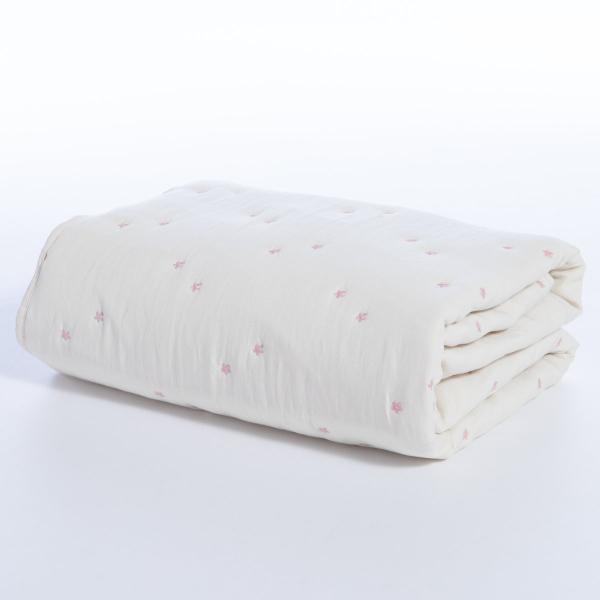 Κουβερλί Λίκνου (80x110) Nef-Nef Homeware Special Flower