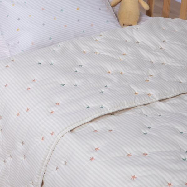 Κουβερλί Κούνιας (110x150) Nef-Nef Homeware Baby Happy