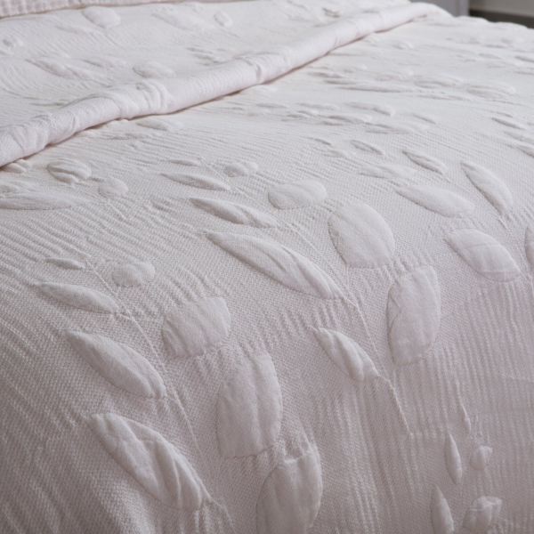 Κουβερλί Υπέρδιπλο (230x240) Nef-Nef Premium Emily Ecru