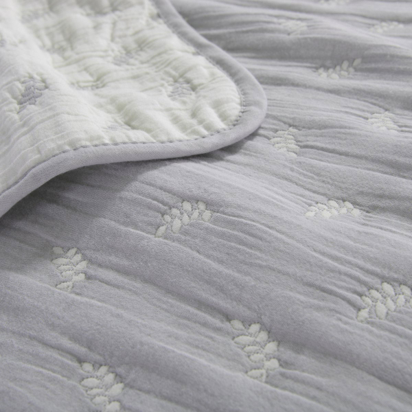 Κουβερλί Υπέρδιπλο (230x240) 2 Όψεων Nef-Nef Homeware Surreal Grey