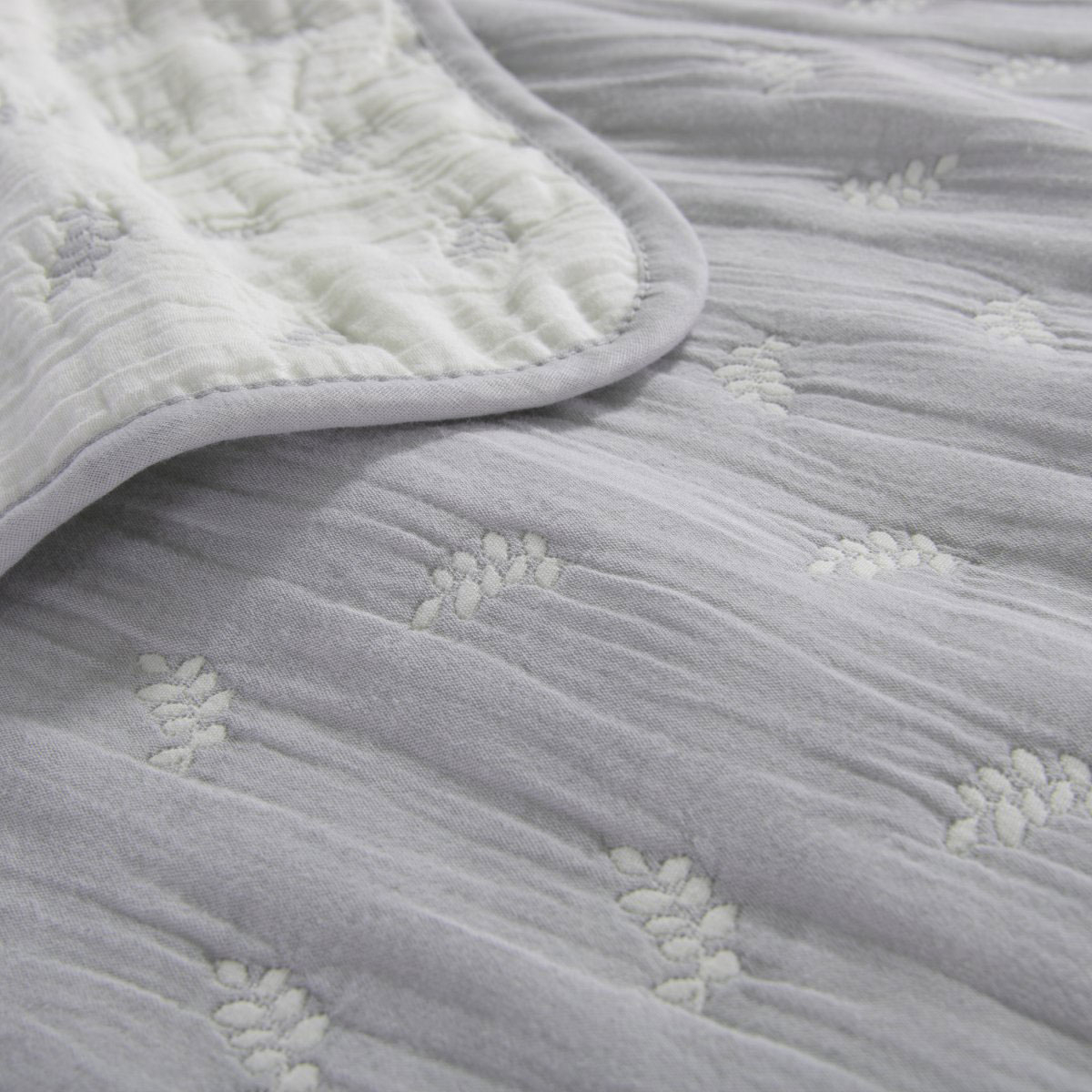 Κουβερλί Υπέρδιπλο (230X240) 2 Όψεων Nef-Nef Homeware Surreal Grey Home Λευκά Είδη Κρεβατοκάμαρας Υπέρδιπλα Spitishop