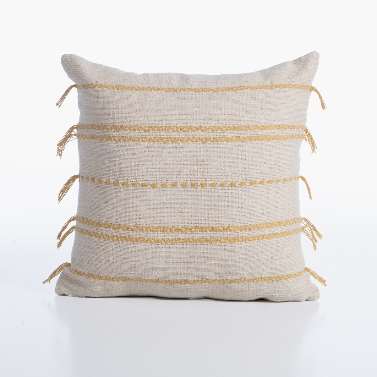 Διακοσμητικό Μαξιλάρι (45X45) Nef-Nef Homeware Bleeze Natural - Yellow Home Λευκά Είδη Σαλονιού Μαξιλάρια Διακοσμητικά Spitishop