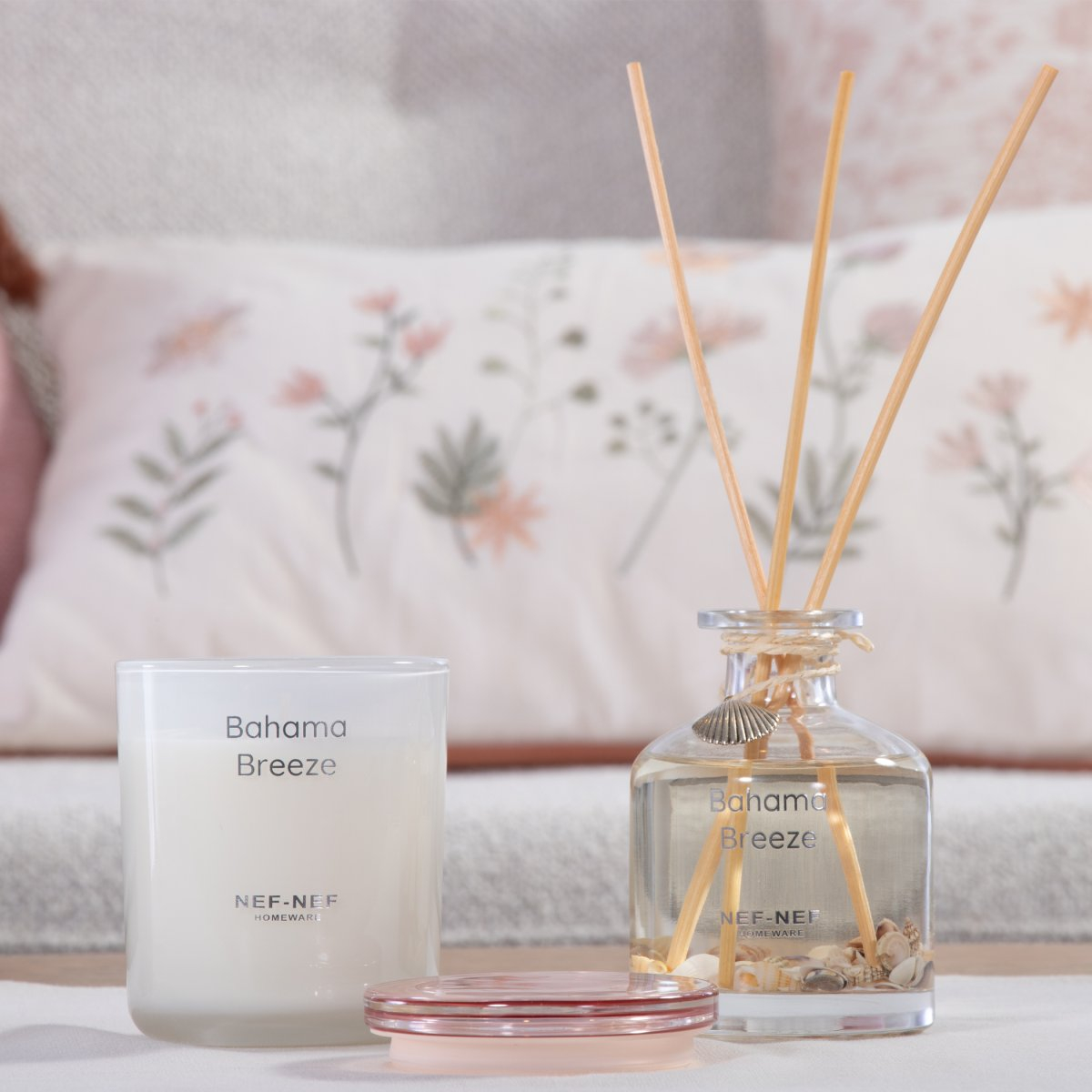 Κερί Αρωματικό 270Ml Nef-Nef Homeware Bahama Breeze Home Διακόσμηση Αρωματικά Χώρου - Diffuser Spitishop
