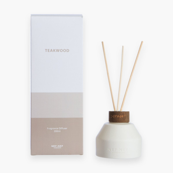 Αρωματικό Χώρου 200ml Με Στικς Nef-Nef Homeware Teakood 26
