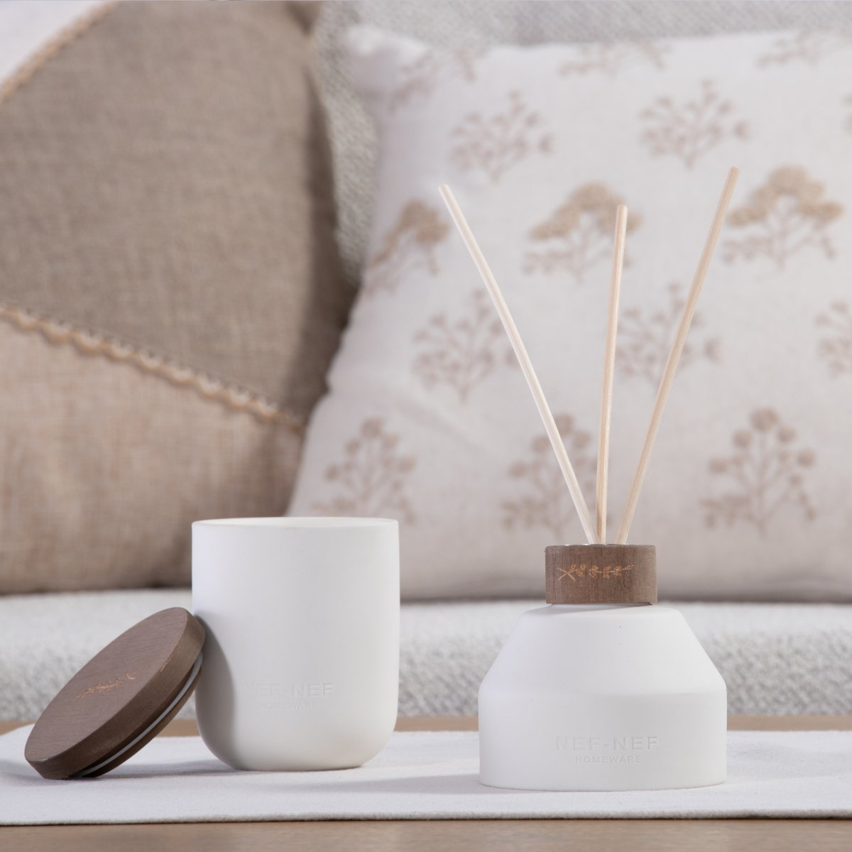 Αρωματικό Χώρου 200Ml με Στικς Nef-Nef Homeware Teakood 26 Home Διακόσμηση Αρωματικά - Diffuser Spitishop