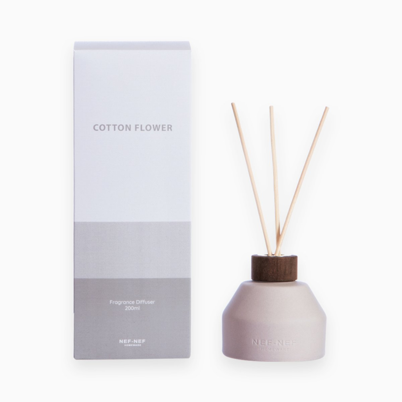 Αρωματικό Χώρου 200ml Με Στικς Nef-Nef Homeware Cotton Flower