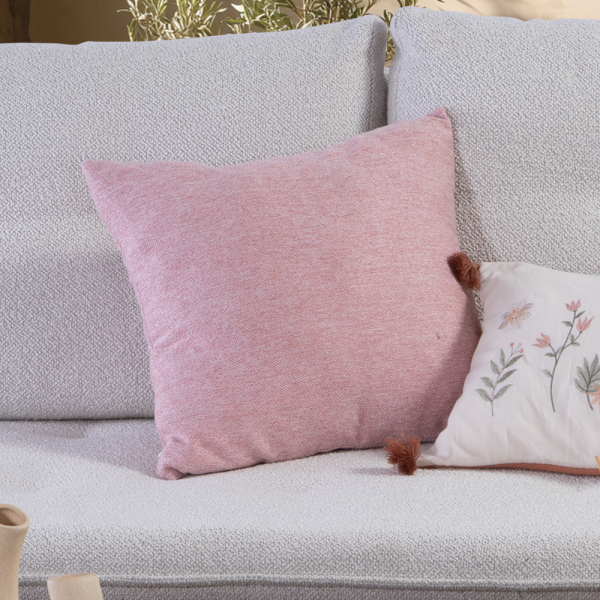 Διακοσμητικό Μαξιλάρι (45x45) Nef-Nef Homeware Build Pink