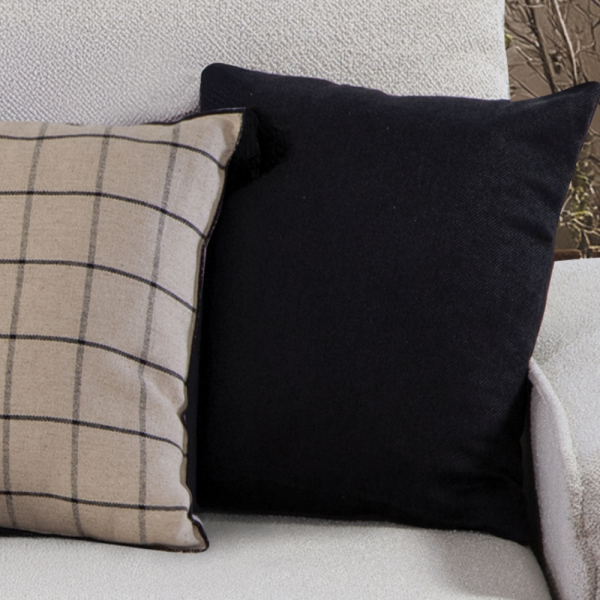 Διακοσμητικό Μαξιλάρι (45x45) Nef-Nef Homeware Build Black