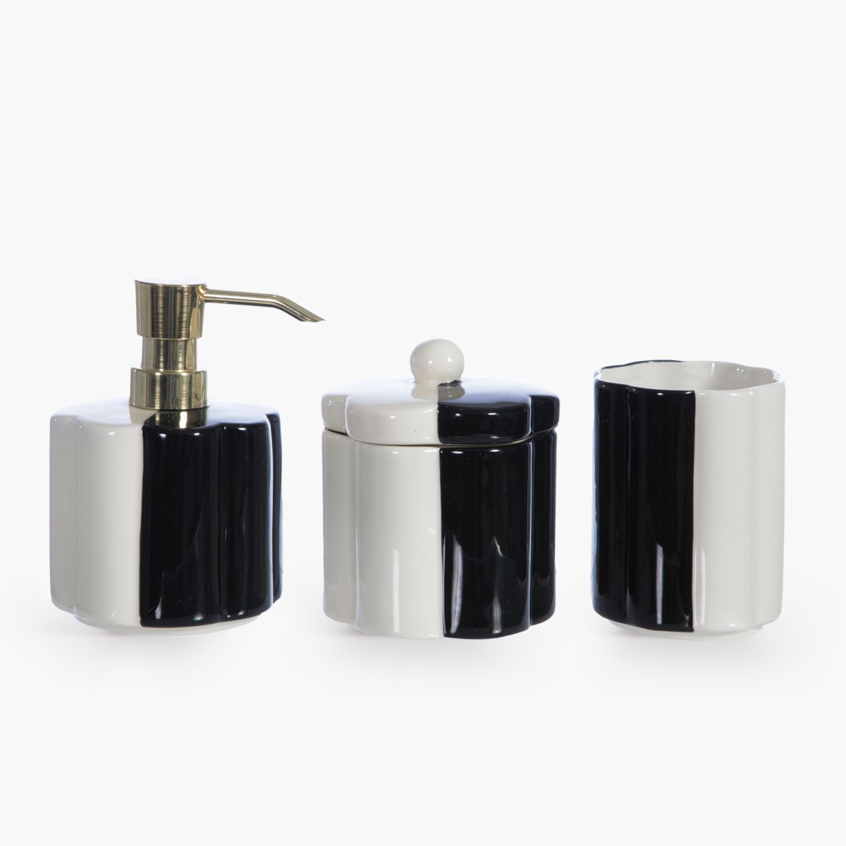 Βαμβακοθήκη Nef-Nef Homeware Domino Home Μπάνιο Αξεσουάρ Μπάνιου Spitishop