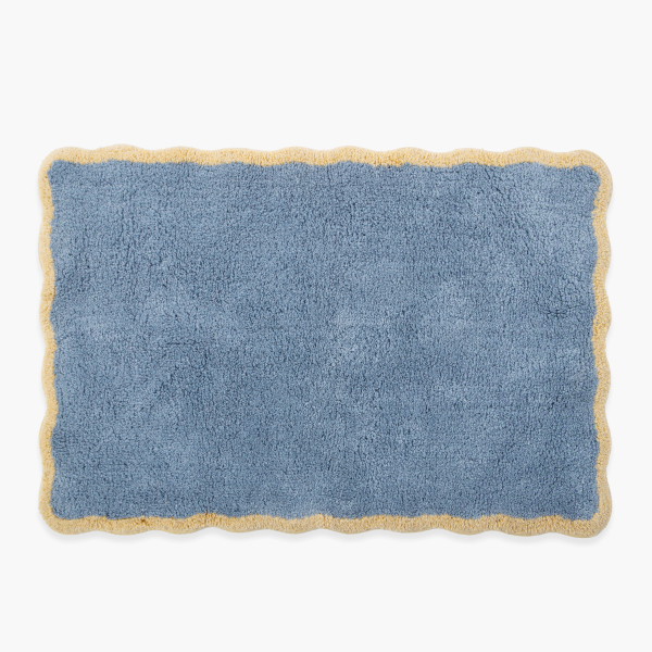 Πατάκι Μπάνιου (60x90) Nef-Nef Homeware Vertia Blue