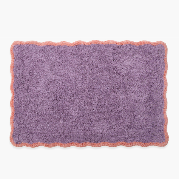 Πατάκι Μπάνιου (60x90) Nef-Nef Homeware Vertia Mauve