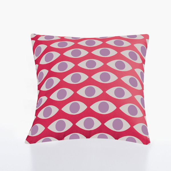 Διακοσμητική Μαξιλαροθήκη (40x40) Nef-Nef Homeware Option Fuchsia