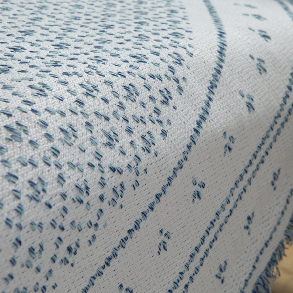 Ριχτάρι Καναπέ Τριθέσιου (170x300) Nef-Nef Homeware Blue Ishmar