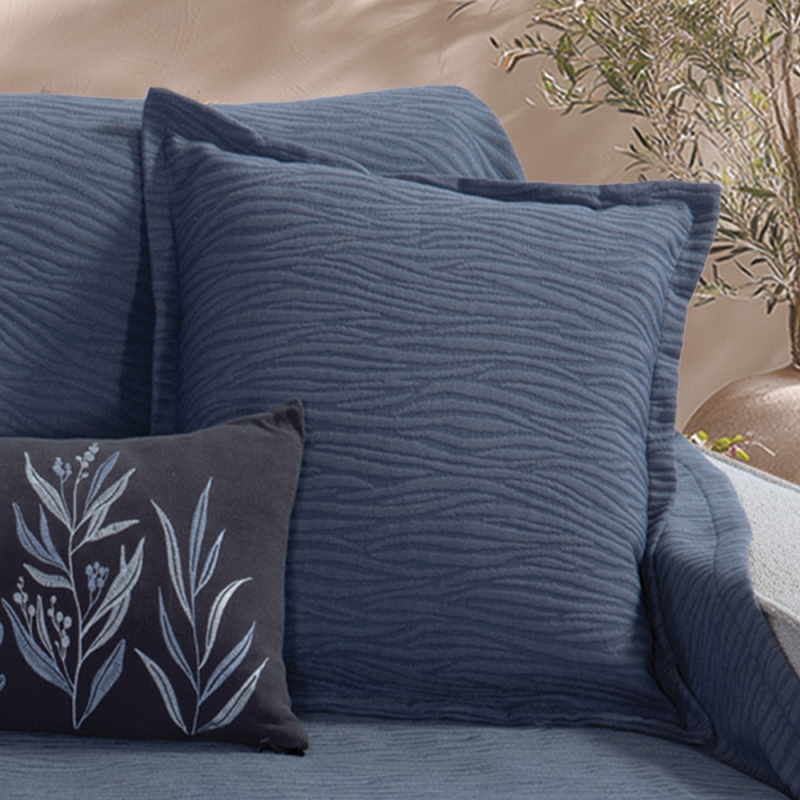 Διακοσμητικό Μαξιλάρι (50x50) Nef-Nef Homeware Zebra Denim