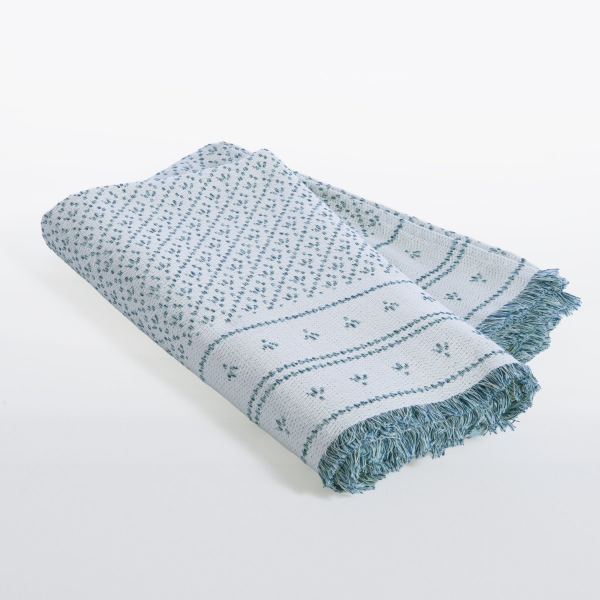 Ριχτάρι Καναπέ Διθέσιου (170x250) Nef-Nef Homeware Blue Ishmar