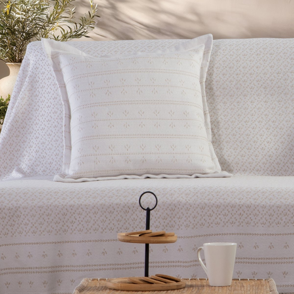 Ριχτάρι Πολυθρόνας (170x180) Nef-Nef Homeware Ishmar Beige
