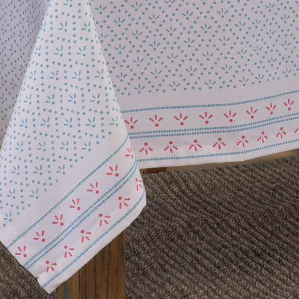 Τραπεζομάντηλο (140x180) Nef-Nef Homeware Blue Ishmar Ecru - Aqua