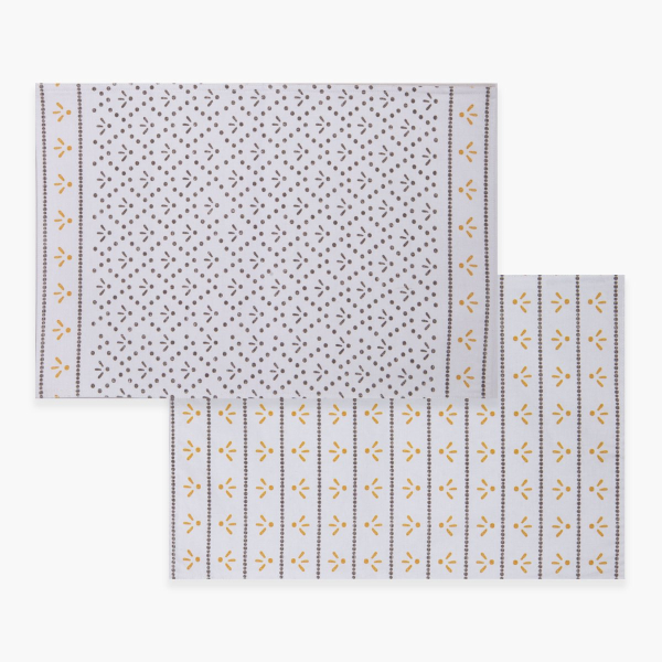 Σουπλά 2 Όψεων (33x48) Nef-Nef Homeware Ishmar Ecru - Black