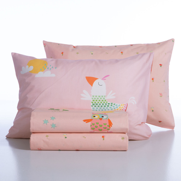Σεντόνια Μονά (Σετ) Nef-Nef Homeware Birds Mania