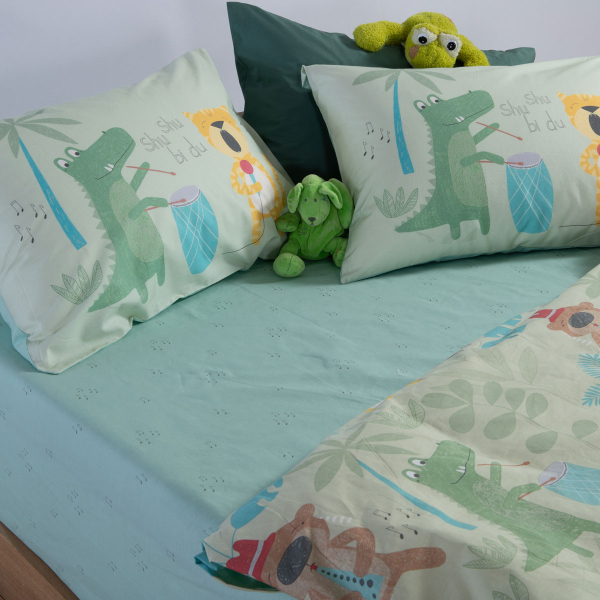 Σεντόνια Μονά (Σετ) Nef-Nef Homeware Jungle Music