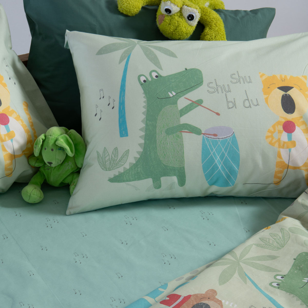 Σεντόνια Μονά (Σετ) Nef-Nef Homeware Jungle Music