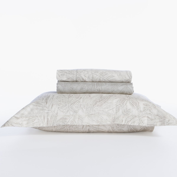 Σεντόνια Υπέρδιπλα (Σετ) Nef-Nef Homeware Premium Tundra Beige