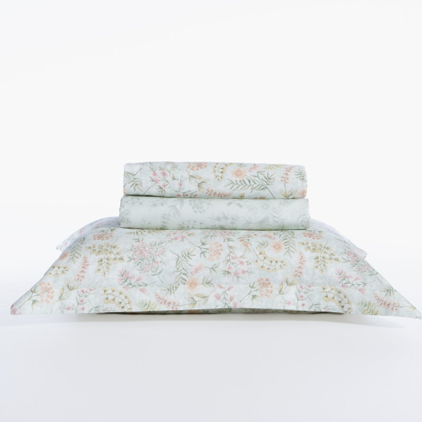 Σεντόνια Υπέρδιπλα (Σετ) Nef-Nef Homeware Premium Blessing Mint