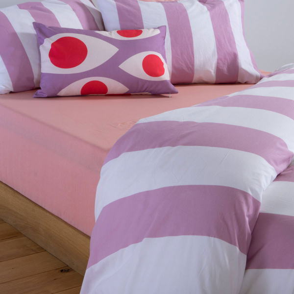 Σεντόνια Διπλά (Σετ) Nef-Nef Homeware Casual Vertia Mauve
