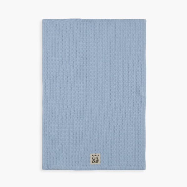 Ποτηρόπανο Πικέ (45x68) Nef-Nef Homeware Cute Chef L.Blue