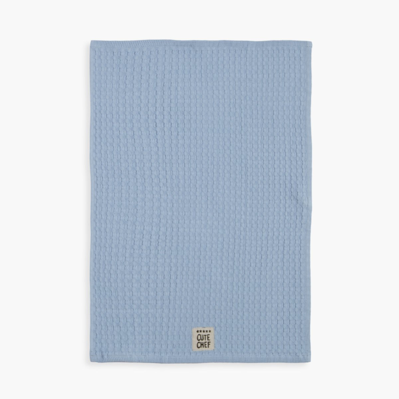 Ποτηρόπανο Πικέ (45x68) Nef-Nef Homeware Cute Chef L.Blue