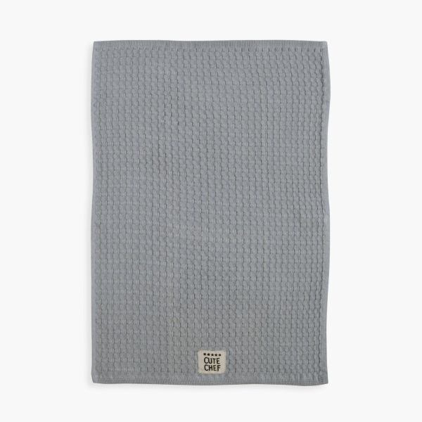 Ποτηρόπανο Πικέ (45x68) Nef-Nef Homeware Cute Chef L.Grey