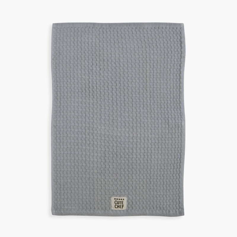 Ποτηρόπανο Πικέ (45x68) Nef-Nef Homeware Cute Chef L.Grey